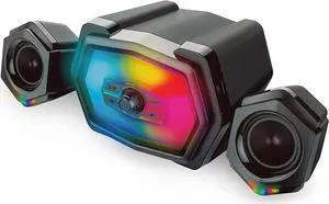 Computer Speakers with Subwoofer, Dynamic RGB Gaming Speaker, HiFi Stereo 5.0 & 3.5mm Aux-in Connection, 2.1 Multimedia Speakers System, Bluetooth Speakers for Desktop, PC, Laptop Computer Speakers with Subwoofer, Dynamic RGB Gaming Speaker, HiFi Stereo 5.0 & 3.5mm Aux-in Connection, 2.1 Multimedia Speakers System, Bluetooth Speakers for Desktop, PC, Laptop