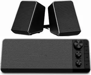 Computer Speakers, USB 2.1 Bluetooth Speakers PC Speakers with 10W Powerful Enhance Bass Multimedia USB Speakers System 10W for Computer PCs and Laptops Computer Speakers, USB 2.1 Bluetooth Speakers PC Speakers with 10W Powerful Enhance Bass Multimedia USB Speakers System 10W for Computer PCs and Laptops