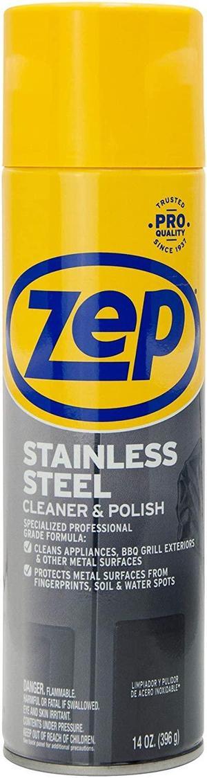 Stainless Steel Polish, 14 oz Aerosol Spray ZUSSTL14EA