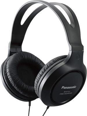 Panasonic Lightweight LongCord Headphones  RPHT161K Black