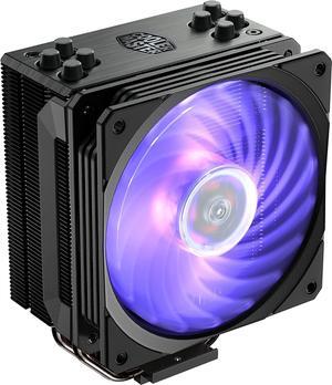 Cooler Master Hyper 212 Black Edition RGB CPU Air Cooler - 120mm RGB Fan