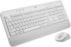 Logitech Signature MK650 Wireless Mouse and Keyboard Combo for Business - Off White