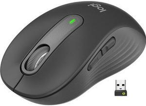 Logitech Signature M650 Wireless Mouse For Small to Medium Sized Hands - Graphite