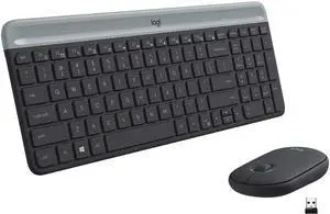 Logitech MK470 Slim Wireless Combo - Graphite