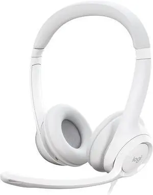 Logitech H390 USB Wired Headset with Noise Cancelling Microphone Logitech H390 USB Wired Headset with Noise Cancelling Microphone
