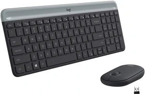 Logitech MK470 Slim Wireless Combo - Graphite Logitech MK470 Slim Wireless Combo - Graphite