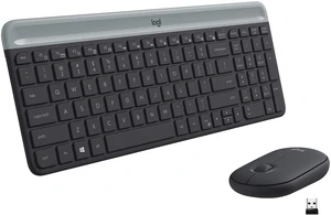 Logitech MK470 Slim Wireless Combo - Graphite Logitech MK470 Slim Wireless Combo - Graphite