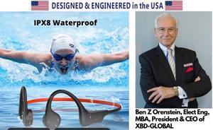 ePP-BC-S6 SWIMMING, Bone Conduction military grade, open ear, sport headphones, Bluetooth 5.3, IPX8 design (Full water proof) Sold 32,000+ worldwide
