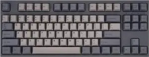 Groove T 87 Keys THOCC Noise Cancelling Mechanical Keyboard,Backlighting,Cherry Profile PBT Keycap,Dye Subbed Legends,USB-C Cable,Space Saving,for Windows and Mac,MMD Coral