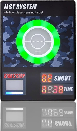 SPECIAL PIE J10 Intelligent Electronic Scoring Timer Target Laser Sensing Target for Most of Laser Simulators IPSC Practising Target SPECIAL PIE J10 Intelligent Electronic Scoring Timer Target Laser Sensing Target for Most of Laser Simulators IPSC Practising Target