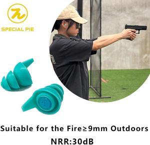 Special Pie Shooting Noise-proof earplugs in-ear mechanical noise reduction earplugs shooting hearing protection earmuff NRR30db