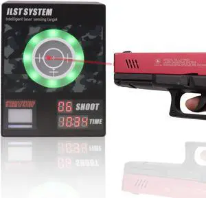 SPECIAL PIE J10C LaserTarget Dry fire Training Target, Safely Dry Fire and Practice, Laser Sensing Target(1pcs)