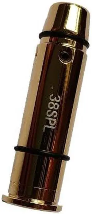 SPECIAL PIE Laser Red Dot .38SPL Laser Sensing Bullet-Cone-head, Laser Trainer Cartridge for Dry Fire Training And Shooting Simulation(Model:.38SPL)