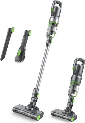 Cordless Vacuum Cleaner - Up to 40 Min Runtime, 4 in 1 Stick Handheld Vacuum Cleaner with Powerful Motor LED Headlights for Home Hard Floor Carpet Car Pet Cordless Vacuum Cleaner - Up to 40 Min Runtime, 4 in 1 Stick Handheld Vacuum Cleaner with Powerful Motor LED Headlights for Home Hard Floor Carpet Car Pet