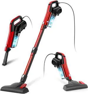 Vacuum Cleaner Corded 17000Pa 500W 5 in 1 Stick Vacuum Cleaner with Washable HEPA Filter Lightweight for Home Hard Floor Pet Hair - H594 Vacuum Cleaner Corded 17000Pa 500W 5 in 1 Stick Vacuum Cleaner with Washable HEPA Filter Lightweight for Home Hard Floor Pet Hair - H594