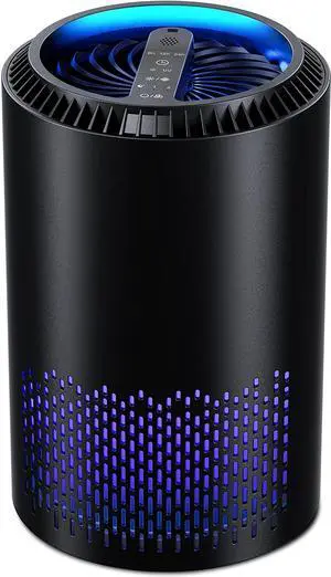 HEPA Air Purifier for Bedroom Air Filter with Fragrance Sponge Air Cleaner Eliminate Smoke Air Purifiers for Bedroom, home, Living Room, Kitchen and Office - Black HEPA Air Purifier for Bedroom Air Filter with Fragrance Sponge Air Cleaner Eliminate Smoke Air Purifiers for Bedroom, home, Living Room, Kitchen and Office - Black