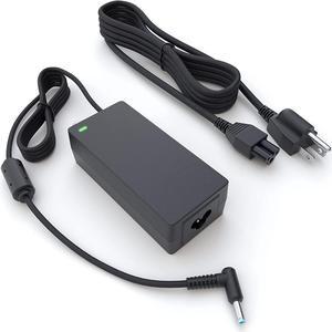 195V 65W 45W UL Listed 14Ft Long HP Smart Blue Tip AC Adapter for Many Models Including X360 Pavilion Envy Spectre Elitebook 840 ProBook and More Laptop PowerSupply Charger Cord