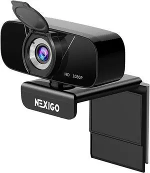 1080P Streaming Webcam with Microphone & Privacy Cover, 2021 N620 Web Camera, 90-Degree Wide Angle, for PC/Mac Laptop/Desktop, Zoom Skype FaceTime Teams 1080P Streaming Webcam with Microphone & Privacy Cover, 2021 N620 Web Camera, 90-Degree Wide Angle, for PC/Mac Laptop/Desktop, Zoom Skype FaceTime Teams
