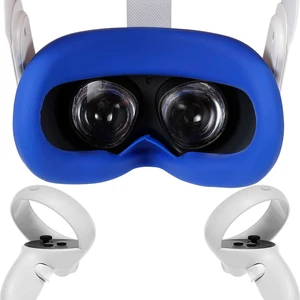 Newest VR Silicone Interfacial Cover for Oculus Quest 2 Face Protect Skin Sweatproof Lightproof Anti-Leakage Newest VR Silicone Interfacial Cover for Oculus Quest 2 Face Protect Skin Sweatproof Lightproof Anti-Leakage