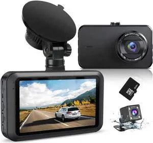 Dash Camera for Cars Front Recorder with SD Card Full HD 1080P 3 Inch Screen DVR Dashboard Camera 170° Wide Angle HDR Low Light Night Vision Parking G-Sensor Loop Recording Motion Detection Dash Camera for Cars Front Recorder with SD Card Full HD 1080P 3 Inch Screen DVR Dashboard Camera 170° Wide Angle HDR Low Light Night Vision Parking G-Sensor Loop Recording Motion Detection