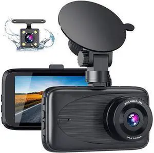 Dash Cam Front and Rear,1080P FHD Dash Camera for Cars, 3" IPS Display Full HD170° Wide Angle Car Camera with Night Vision, G-Sensor, Loop Recording, Parking Monitor, Motion Detection,WDR Dash Cam Front and Rear,1080P FHD Dash Camera for Cars, 3" IPS Display Full HD170° Wide Angle Car Camera with Night Vision, G-Sensor, Loop Recording, Parking Monitor, Motion Detection,WDR