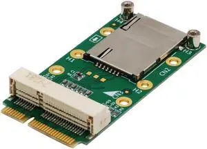 Mini PCI Express Adapter For 3G 4G Module with USIM Slot MINI PCI E to Mini PCI-E Riser Card Support 3G/4G WWAN LTE GPS Card