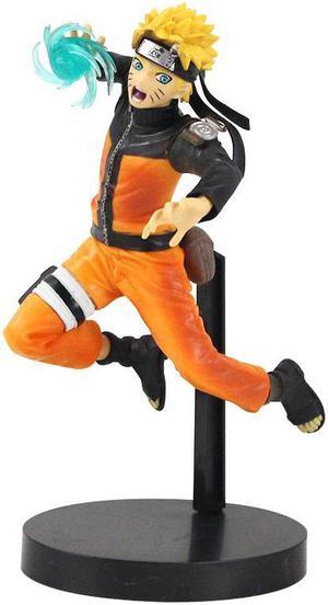 15-25cm Naruto Shippuden  Kakashi Sasuke Itachi Sakura Gaara Jiraiya Madara Zabuza Action Figure Model Toys GIft Brinquedos(Auburn (22cm)
)
