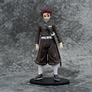 Demon Slayer Figure Nezuko Kamado Zenitsu Tanjirou Nine Pillars Figure Pvc Action Figures Doll Model Toys Gift12cm 1419cm pink8 