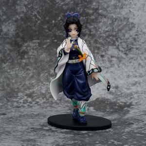 Demon Slayer Figure Nezuko Kamado Zenitsu Tanjirou Nine Pillars Figure Pvc Action Figures Doll Model Toys Gift12cm 1419cm red 4 