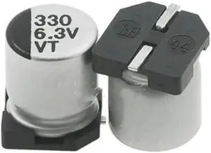 20PCS SMD Aluminum Electrolytic Capacitor 6.3V330UF 6.3*7.7mm 330uF/6.3V
