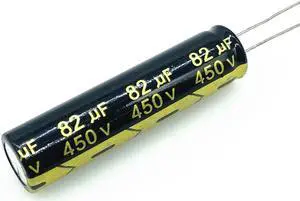 10pcs 82UF 450v 82UF aluminum electrolytic capacitor size 13*50