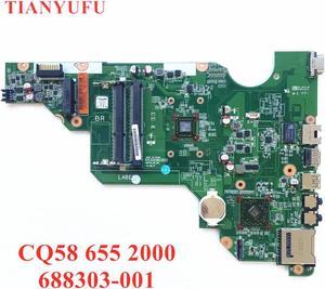 688303-001 Mainboard For HP Probook CQ58 655 Laptop motherboard 688303-501 DDR3 100% fully tested