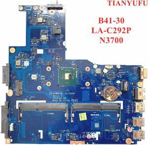 FOR LENOVO B41-30 motherboard AIWBO/B1 LA-C292P with N3700 CPU no fingerprint connector Laptop motherboard 100% fully tested