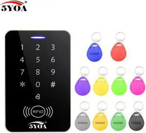 Intercom RFID Access Control System Security Proximity Entry Door Lock strong anti-jamming Induction Support the iron door