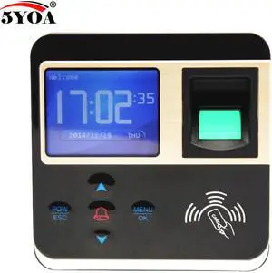 5YBF211A Fingerprint Password Key Lock Access Control Machine Biometric electronic door lock RFID reader scanner system