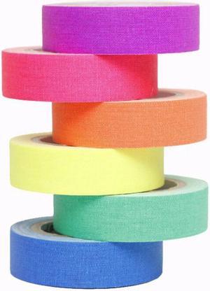 6pcsSet Luminous Cotton Tape Strip Glowing Luminous Tape In The Dark For Party Floors Stages Decoration SelfAdhesive Tape