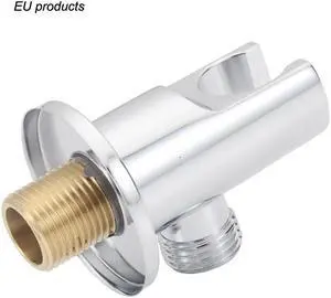 1PC Round Brass Concealed Shower Fixed Wall Holder Handheld Shower Holder Adapter