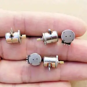 1 Pc Dc 2 Phase 4 Wire Dia 8mm Dc Stepper Motor Micro Stepping Motor for Digital Products Camera Size 8*9.5mm