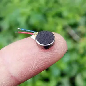 Flat Vibration Motor DC3V-5V 74MA-130MA Micro Button Type Vibrating Motors DIY Electric Machinery Accessories