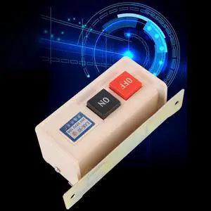 Push Button ON/Off Switch for Industrial Sewing Machine 12V, 24V, 36V, 110V, 220V, 380V 10A Sewing Machine Switch Starter