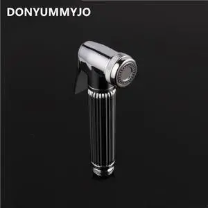 DONYUMMYJO 1pc Bidet  Faucets Chrome Finished Handheld Bidet Shower Head Nozzle