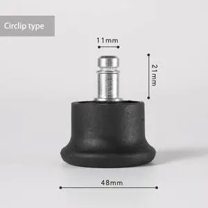 5Pcs/set Non-slip Caster Wheel Small Wheels For Office Chair Wheel Furniture Fixed The Floor For All Surfaces Chair Castor