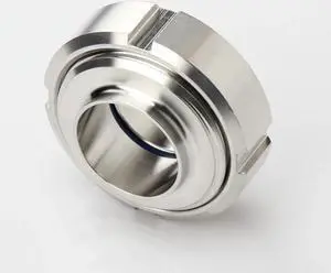 51mm 2" SS304 Stainless Steel Sanitary SMS Weld On Socket Union Set Pipe Fitting For Food Industries