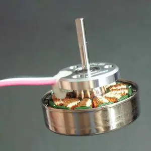 Three-phase Brushless Rare Earth Magnet Outer Rotor Motor 12N16P Small Magnetic Gap Motor for Car Model,UAV Four-axis Fixed Wing