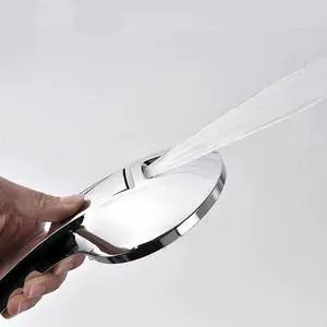 1pc  Design Waterfall 4 Function Hand Held Shower Head High Pressure Rain Shower Sprayer Set Water Saving Sprayer