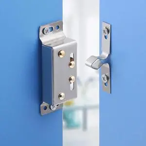 Kitchen Cabinet Catches Latch Door Closer Stoppers for Hardware Furniture Fittings Cupboard Buckle-type Magnetic Door Catches