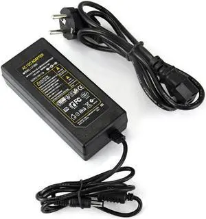 12V 5A Power Adapter DC Adapters US Plug Switching Power Supply Charger Supply For Surveillance Camera LED Light Router 1m