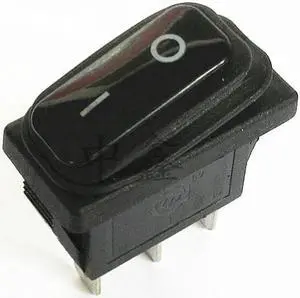 1PC 220V Latching Rocker Switch Power circular Switch ON-OFF 3 Pins Without Light 20A 125V/AC KCD3