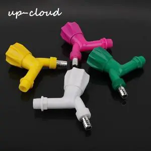 1pc 1/2" male thread PP faucet kitchen plastic water tap 1/2 inch slanted bibcocks plumbing faucets garden connector