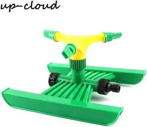 1pc UP-CLOUD 1/2" 16mm Hose 360 degree Sprinkler Garden Lawn Irrigation Watering Water-saving Sprayer Rotating Quick Connector